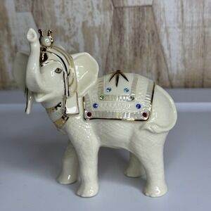 Lenox Royal Court Figurine Elephant Bejeweled‎ Egyptian Gems